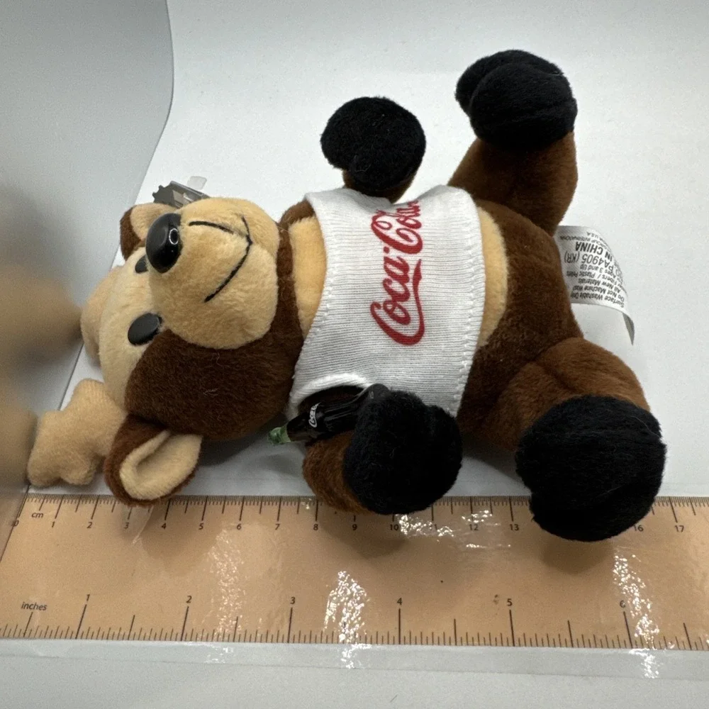 Coca-Cola Collectible Brand (1998) Reindeer Bean Bag Plush #0133 X-mas
